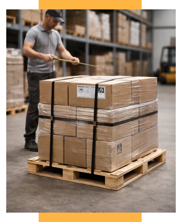 Упаковка и паллетирование грузов от 3571 р. | СетСервис-Бгк