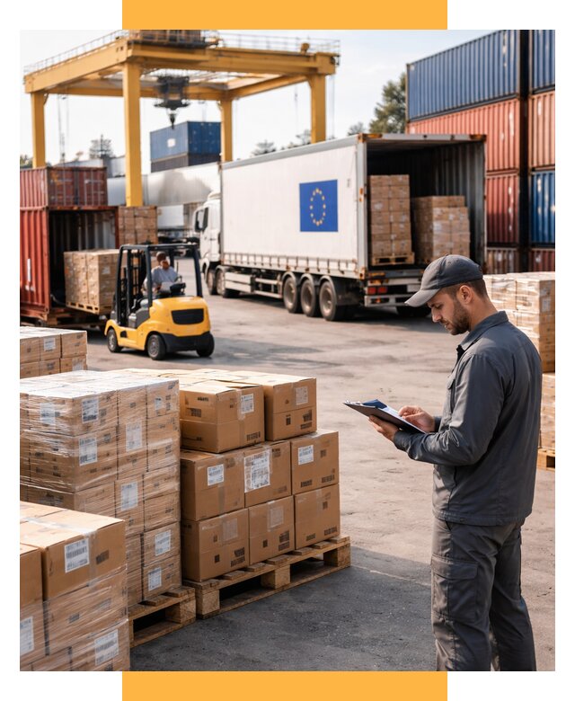 Доставка грузов из Европы от 12242 р., логистика СетСервис-Бгк