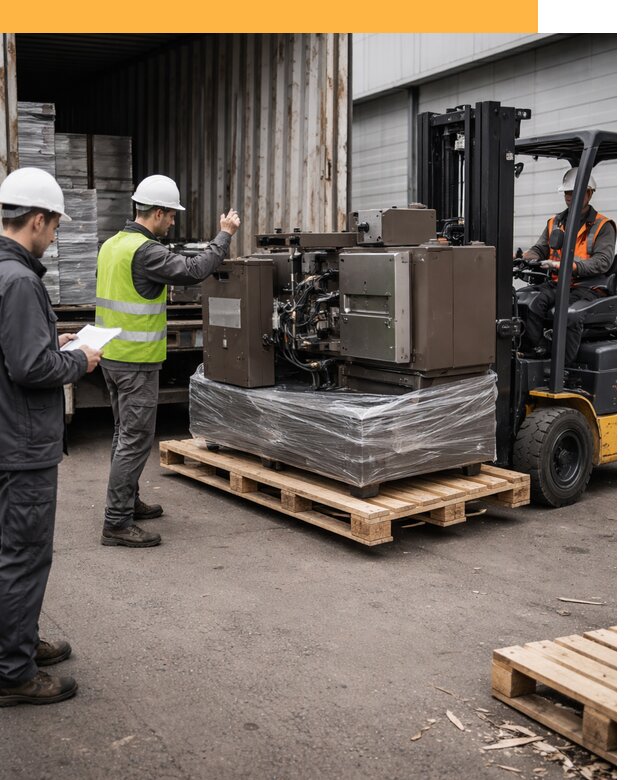 Доставка промышленного оборудования из Европы от 45909