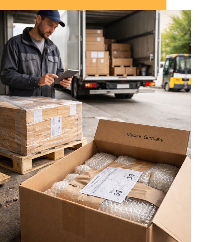 Доставка грузов из Германии от 45909 руб с таможенным оформлением