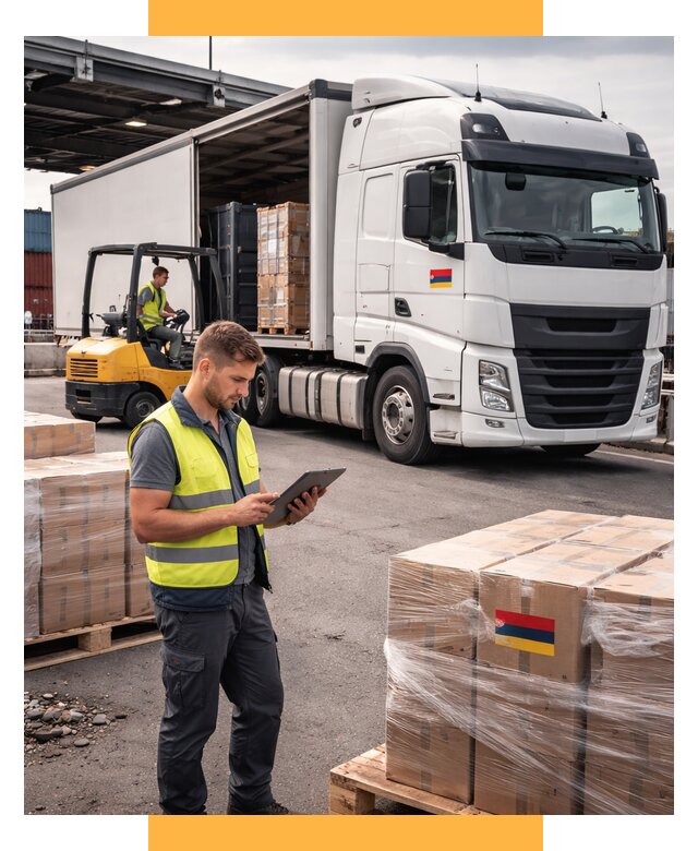 Автоперевозки из Армении от 96919 р. — услуги СетСервис-Бгк