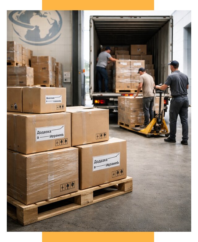 Доставка грузов в Израиль и экспорт от 45909 р. СетСервис-Бгк