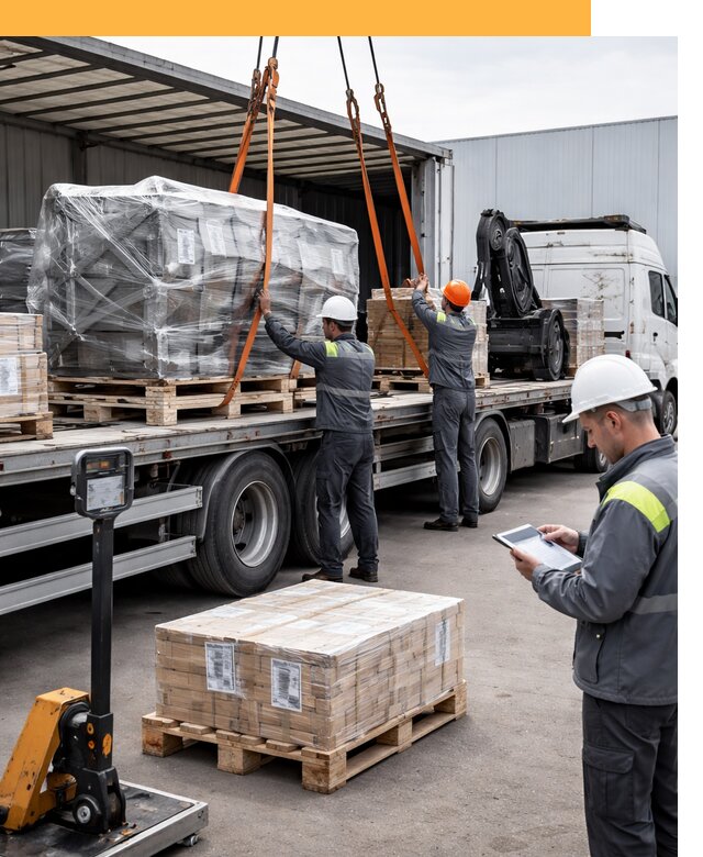 Перевозка крупного оборудования по миру от 30606 руб