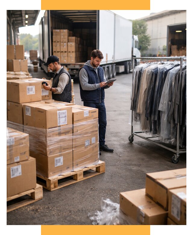 Перевозка и доставка одежды из Китая от 7652 р., СетСервис-Бгк