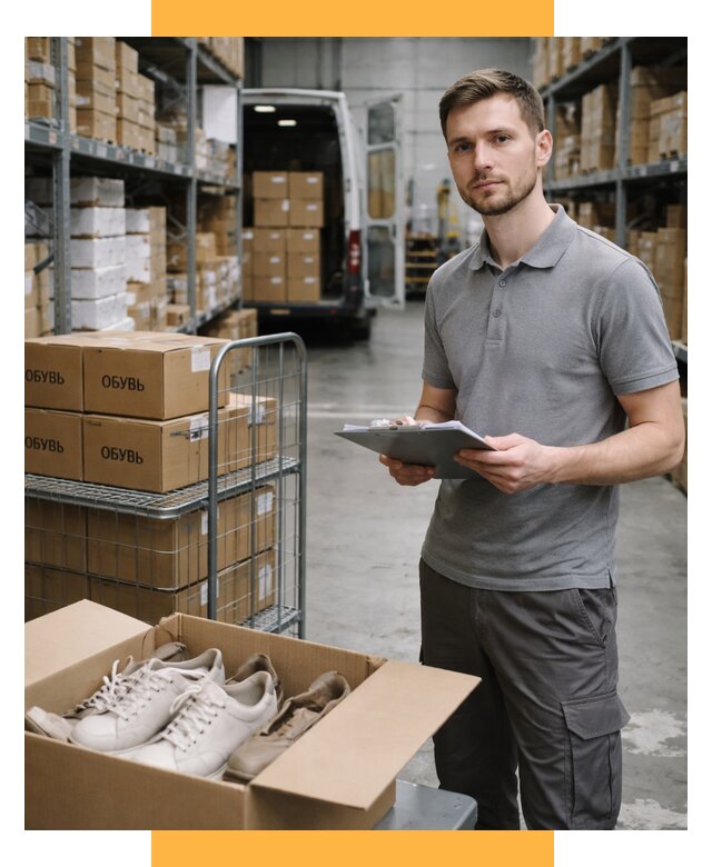 Доставка обуви из Китая и Турции от 4591 р. СетСервис-Бгк