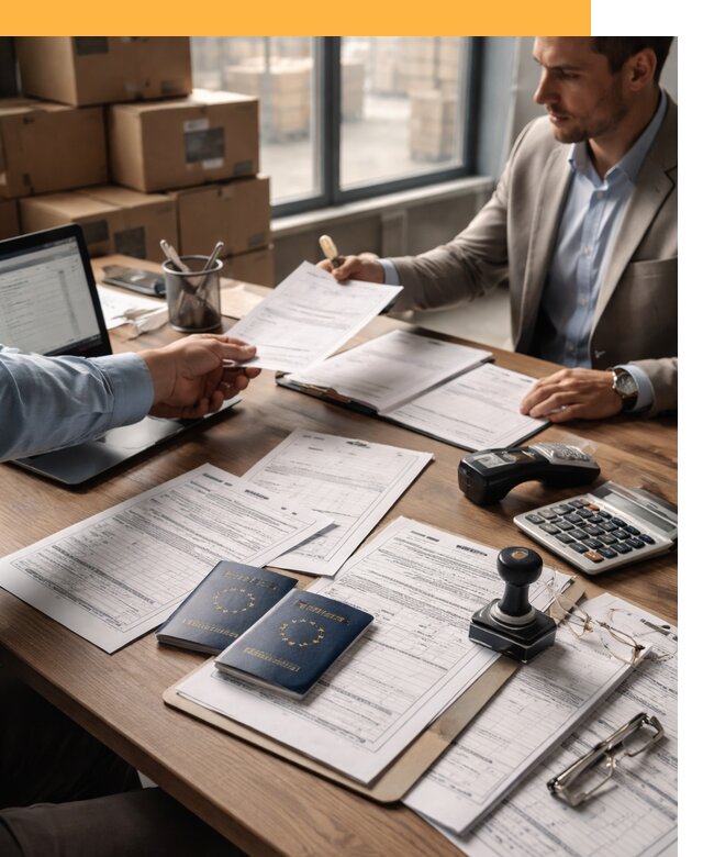 Таможенное оформление грузов из Европы от 8672 руб