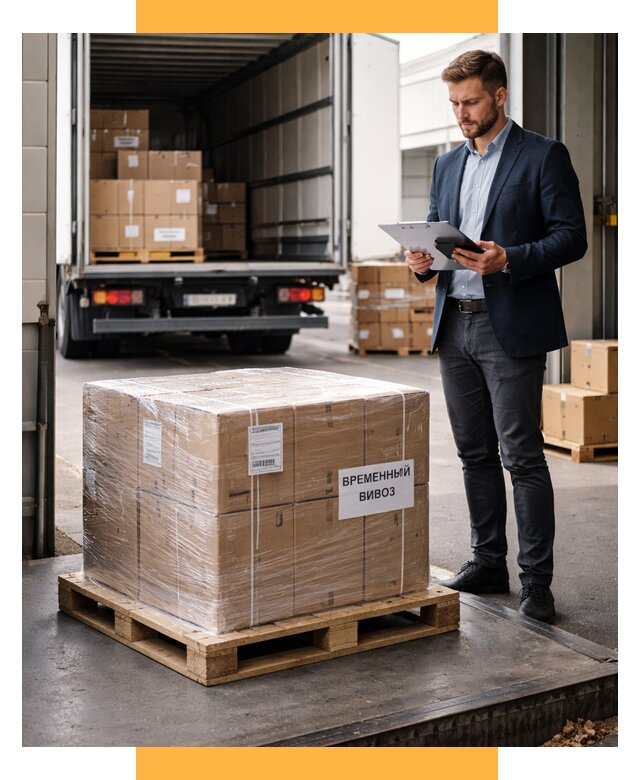 Временный вывоз товаров под ключ от 8162 р. | СетСервис-Бгк