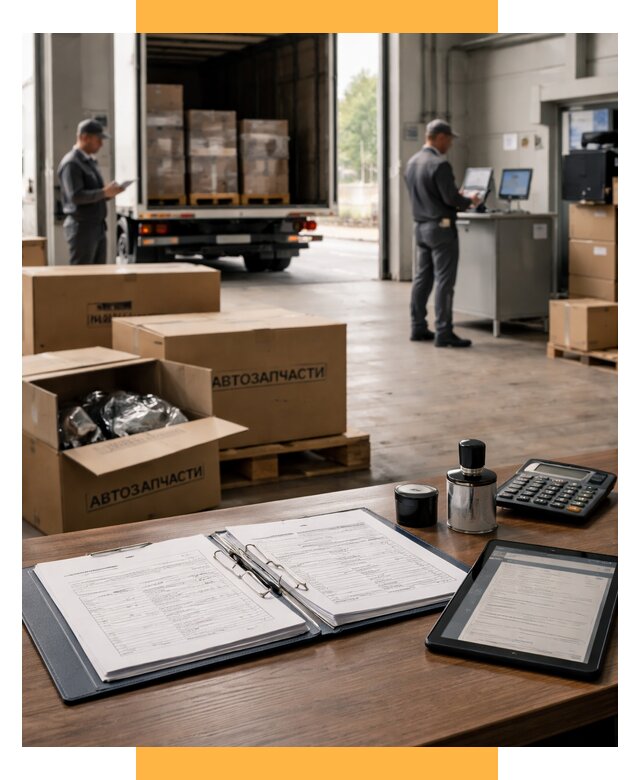 Таможенное оформление автозапчастей под ключ от 8672 р., СетСервис-Бгк