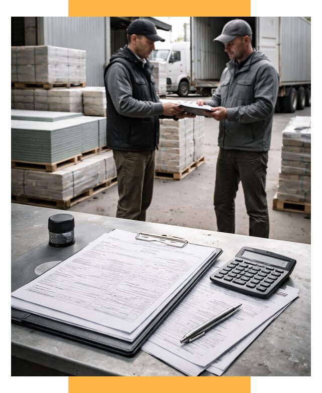 Таможенное оформление стройматериалов от 8672 р. | СетСервис-Бгк