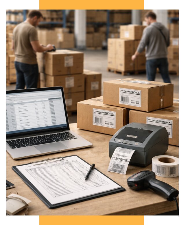 Маркировка импортных товаров от 4591 р. под ключ, СетСервис-Бгк
