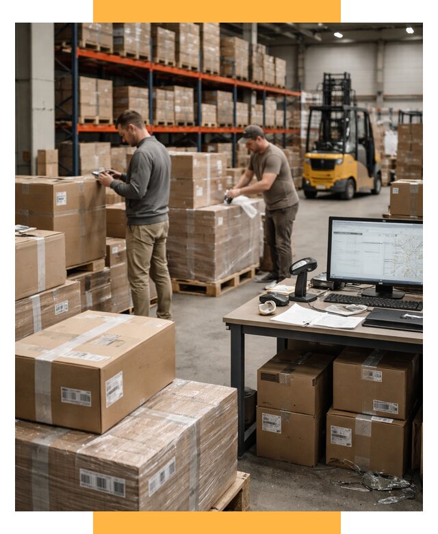 Склад консолидации в Европе от 6631 р., услуги СетСервис-Бгк